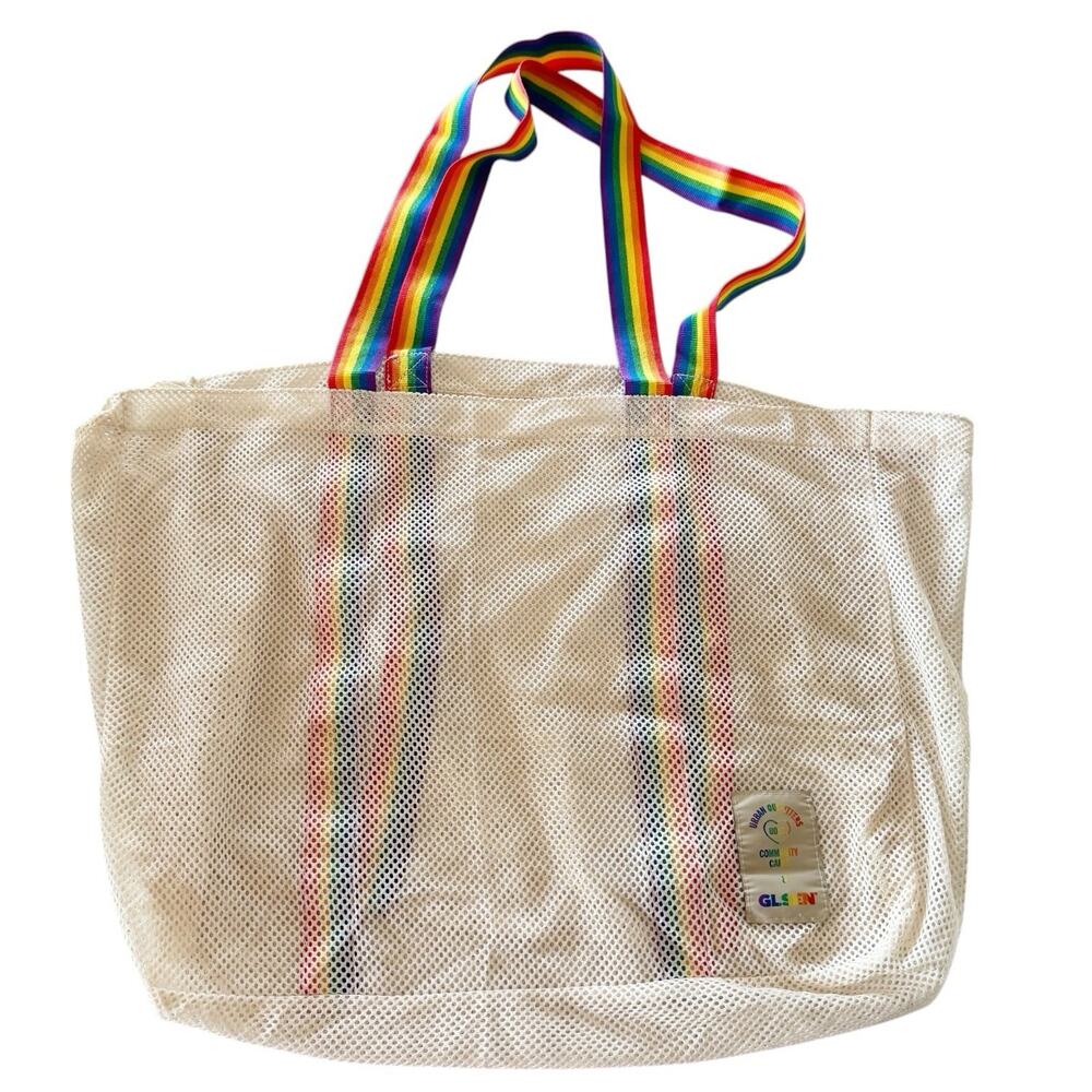 Urban Outfitters Community Cares GLSEN Pride 2018 Rainbow Tote Bag Shopping Bag